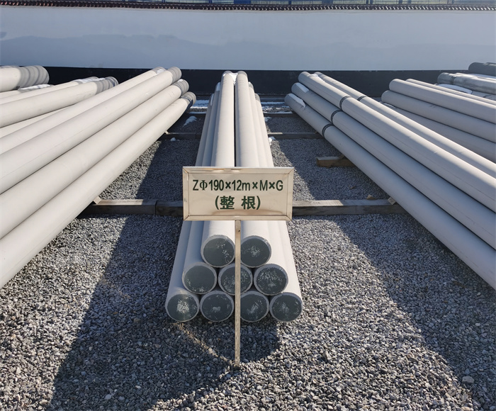 东丽190×12米钢筋混凝土水泥电线杆