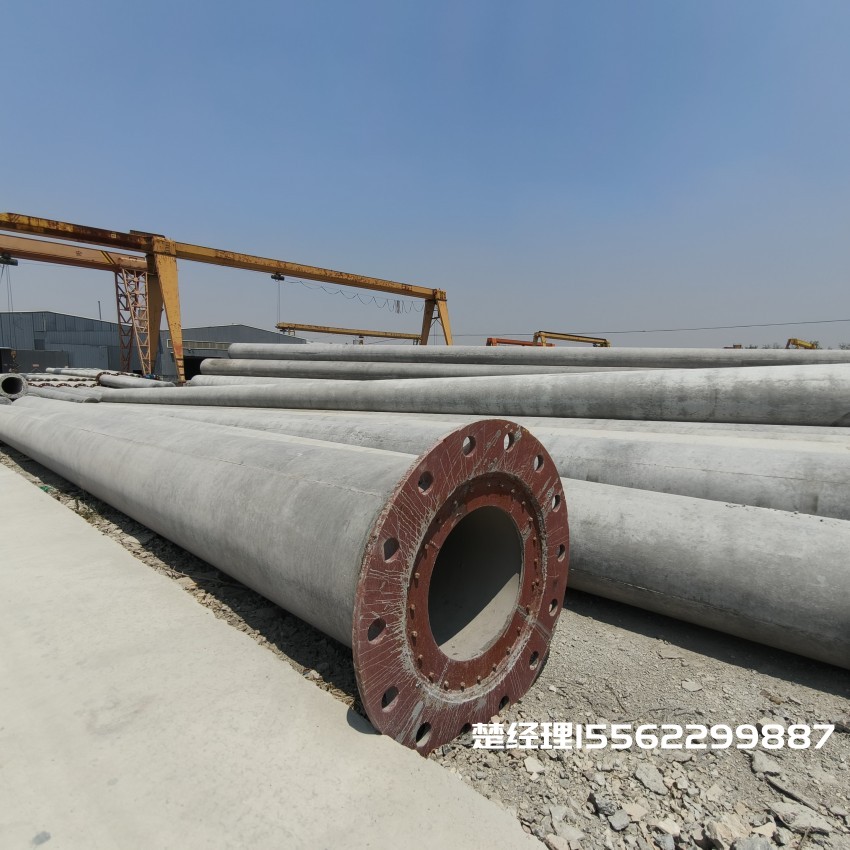 东丽12米无拉线电杆